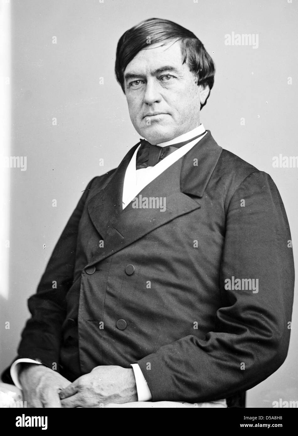 CASSIUS MARCELLUS CLAY (1810-1903), US-amerikanischer republikanischer Staatsmann und Abolitionist über 1860 Stockfoto