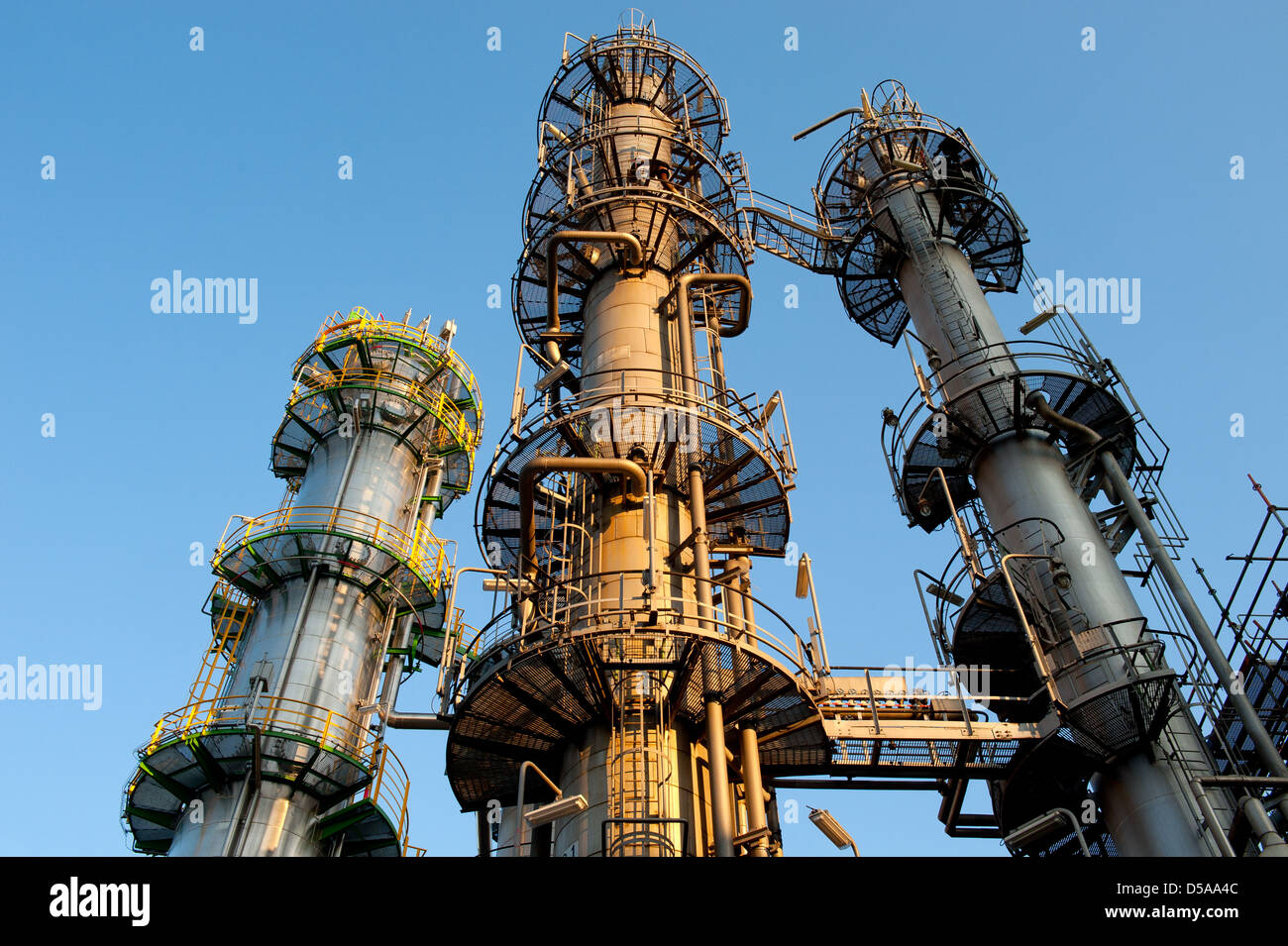 Pck Raffierie Schwedt / Oder, Deutschland, PCK Raffinerie Stockfotografie - Alamy