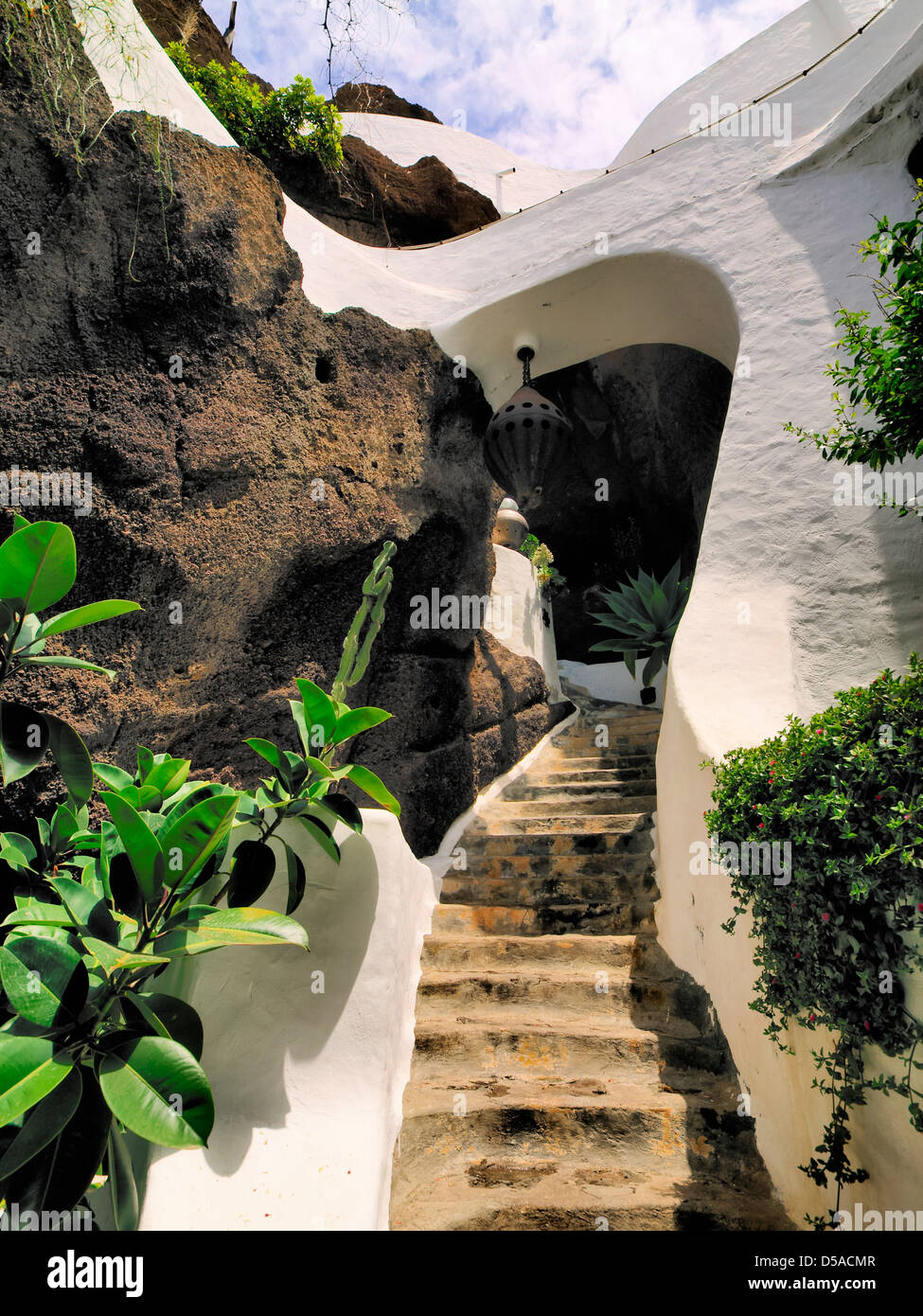 Lag-O-Mar, Lanzarote, Kanarische Inseln, Spanien Stockfoto