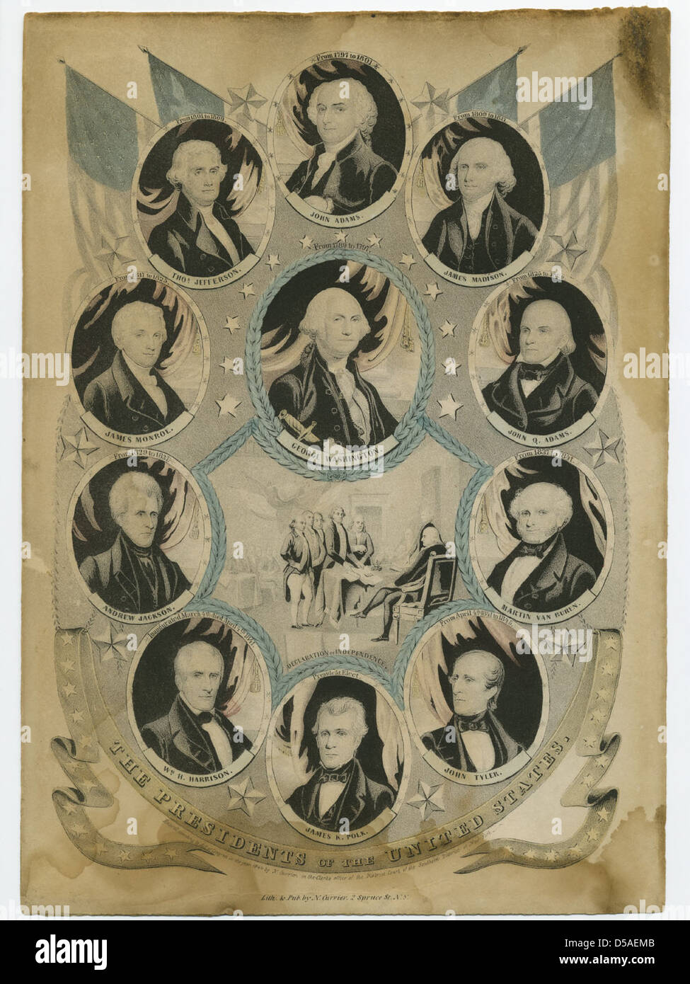 Die Präsidenten der Vereinigten Staaten Stockfotografie - Alamy