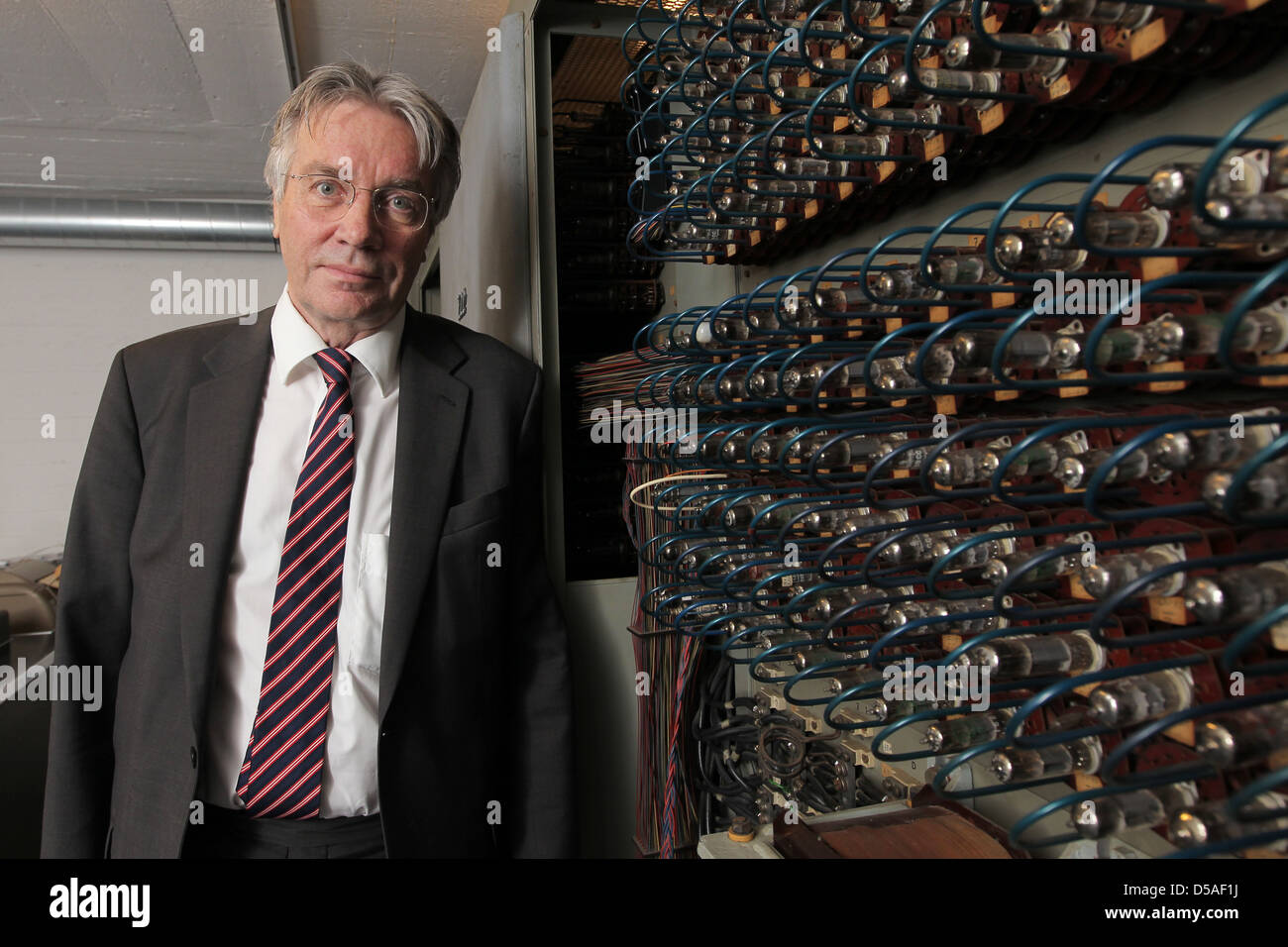 Kiel, Deutschland, Horst Zuse, Sohn des Computer-Erfinders Konrad Zuse Stockfoto Kiel, Deutschland, Horst Zuse, Sohn des Computer-Erfinders Konrad Zuse Stockfoto