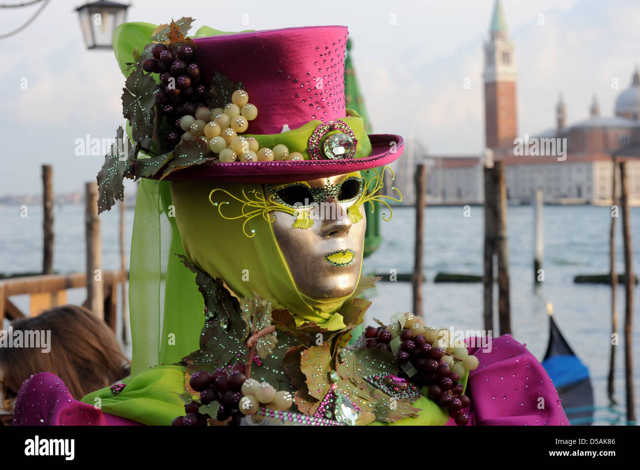 Canivale Venedig Stockfoto