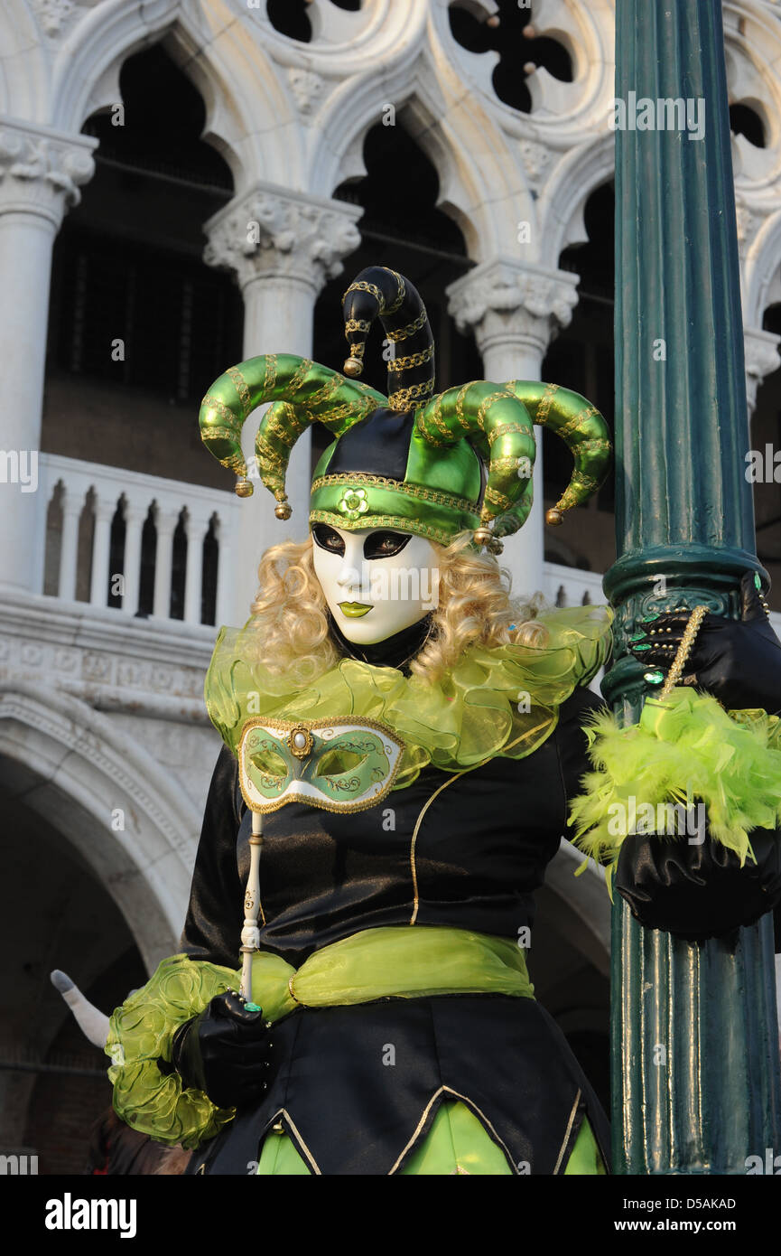 Canivale Venedig Stockfoto