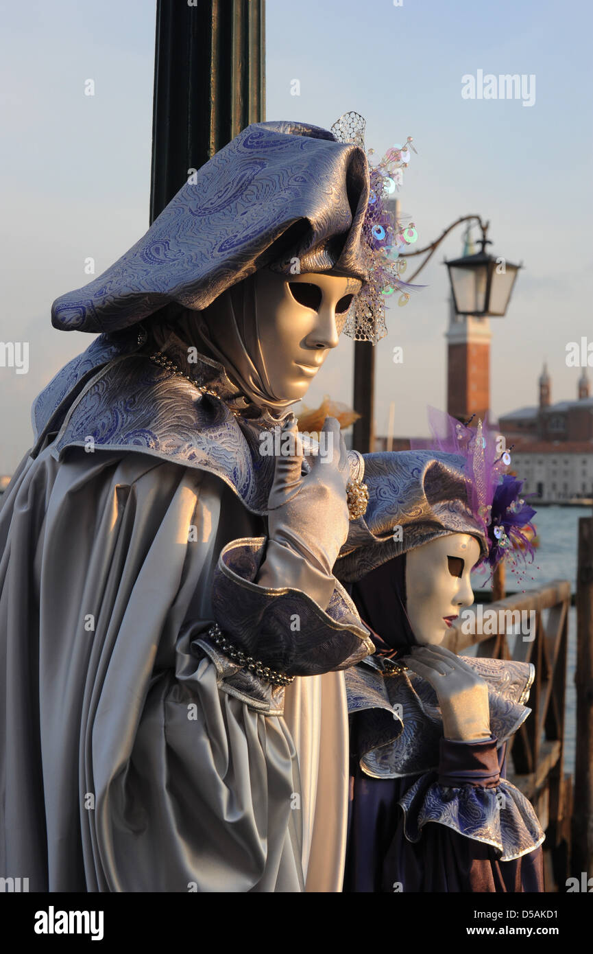 Canivale Venedig Stockfoto