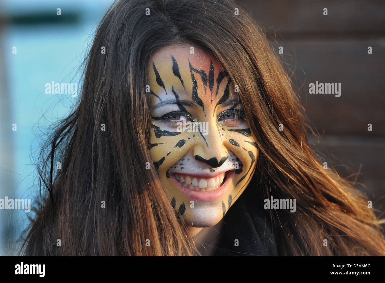 Canivale Venedig Stockfoto