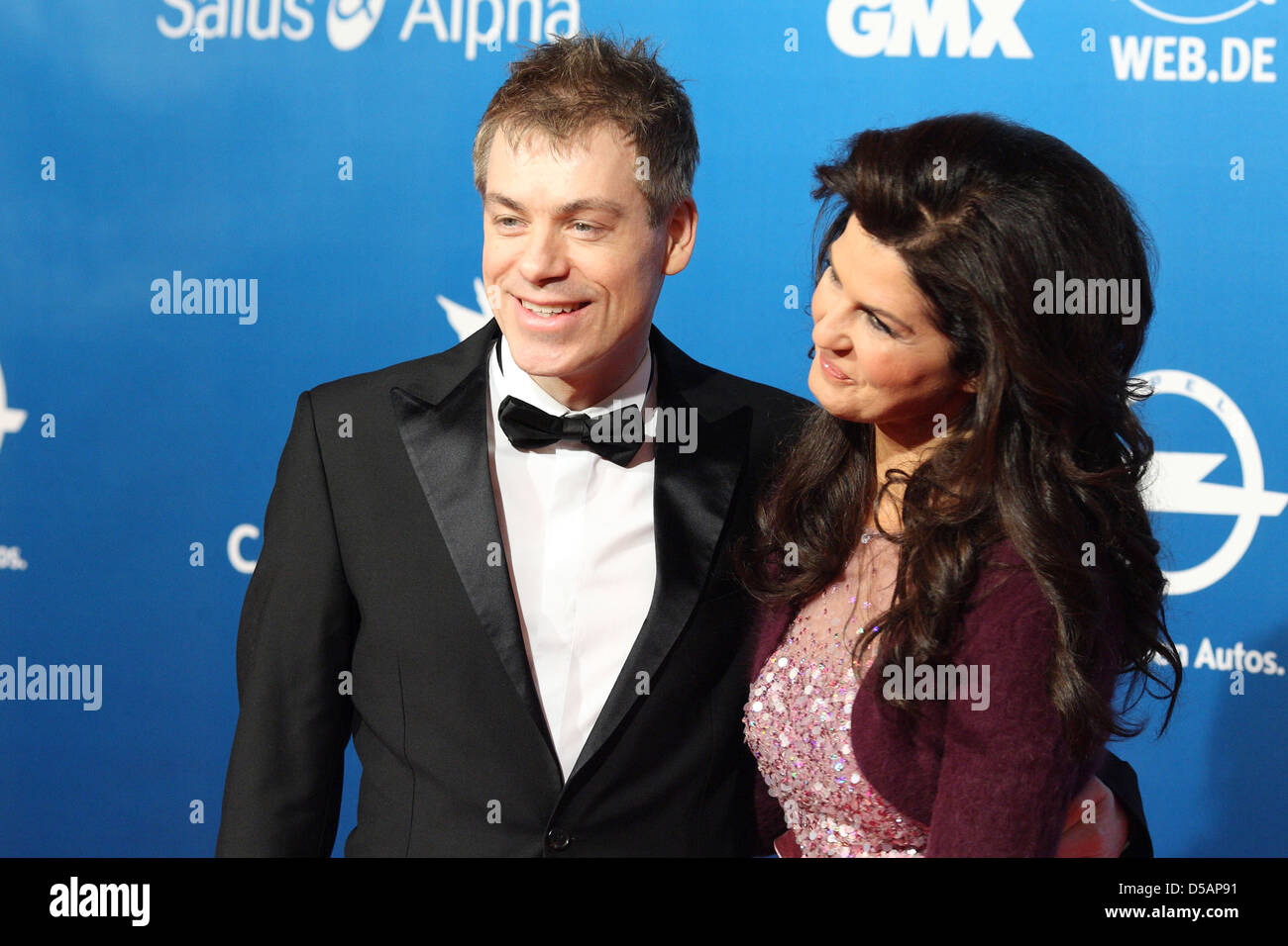 Berlin, Deutschland, Michael Mittermeier Meier, Komiker und seine Frau Gudrun Stockfoto