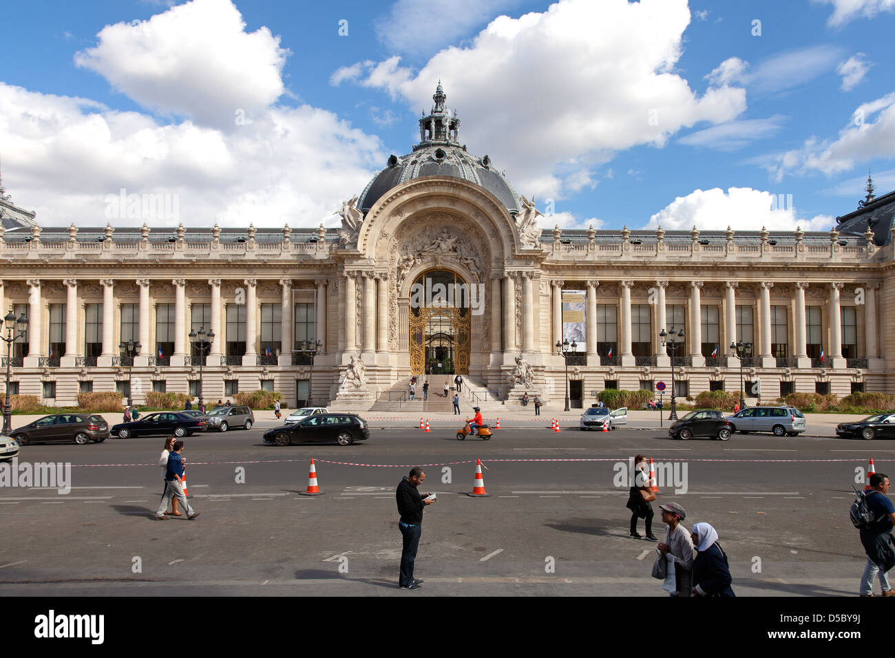 Das Petit Palais (kleiner Palast) in Paris; Le Petit Palais in Paris Stockfoto