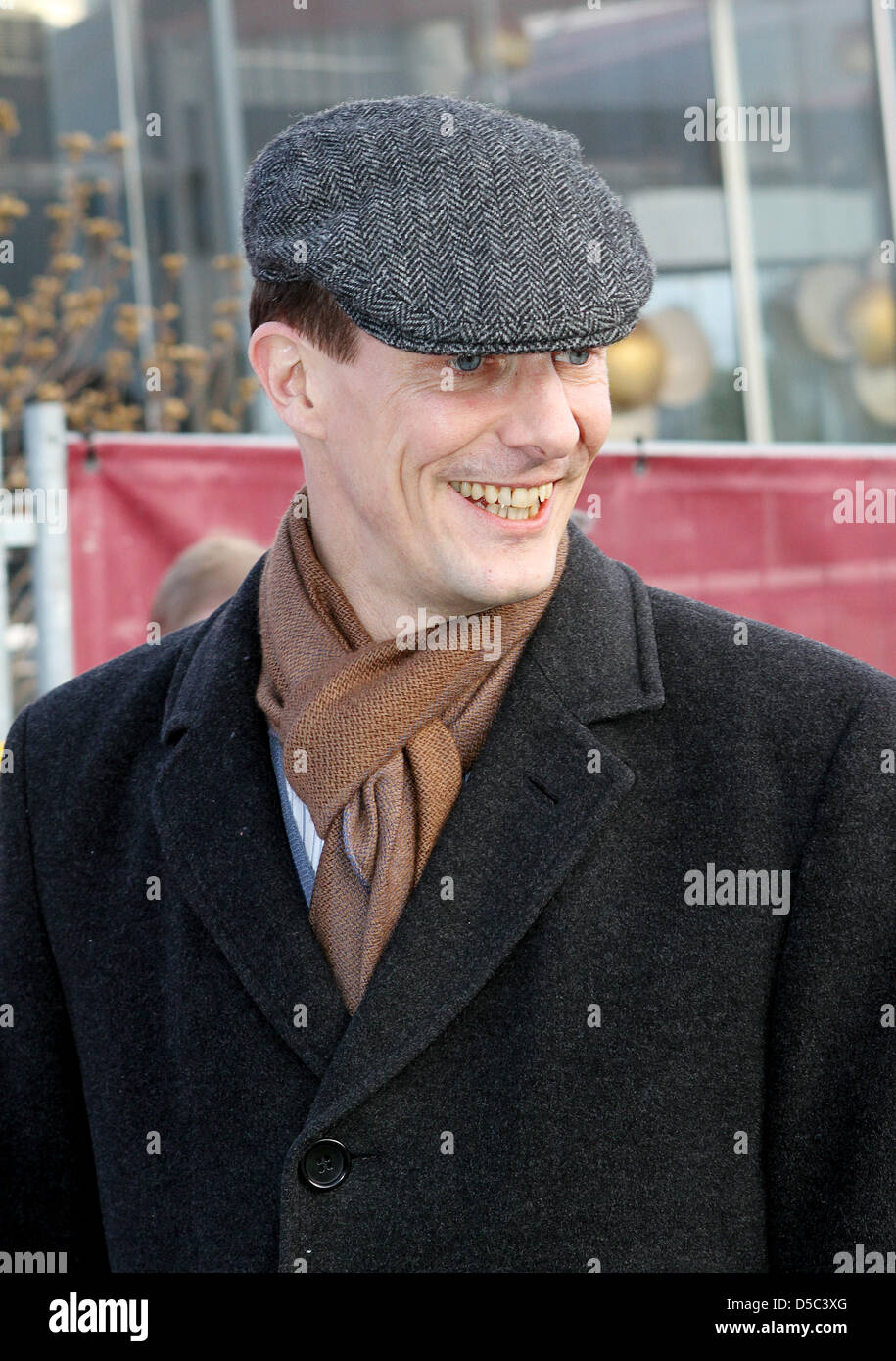 Prinz Joachim von Dänemark besucht die 13. Rallye Monte Carlo Historique im Parc Tivoli in Kopenhagen, Dänemark, 28. Januar 2010. Foto: Patrick van Katwijk Stockfoto