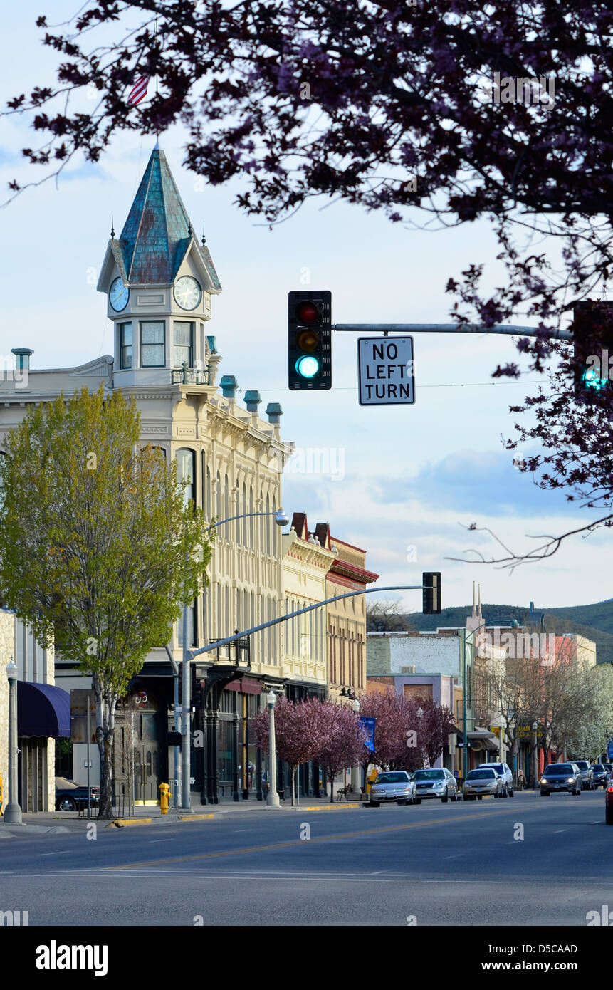 Das historische Geiser Grand Hotel in Baker City, Oregon. Stockfoto