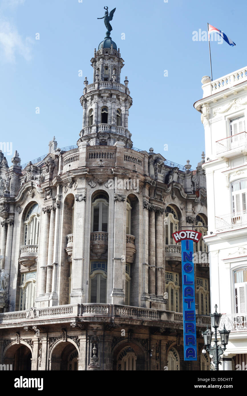 Das Grand Theater Havanna am Paseo del Prado, Havanna, Kuba Stockfoto