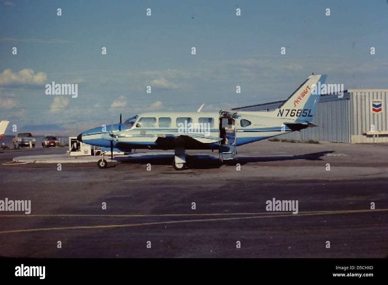 Piper PA-31 Navajo N7685L Stockfoto