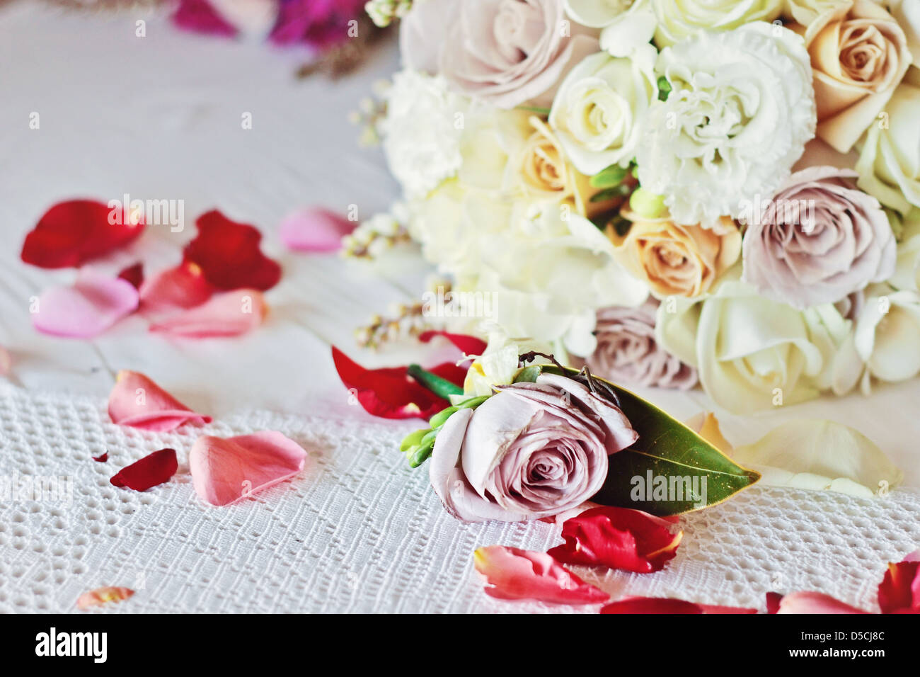 Brautstrauß, Vintage-Stil Stockfoto
