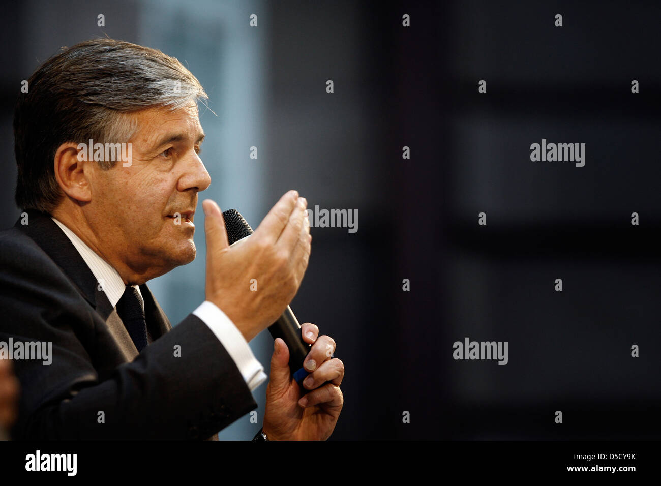 Berlin, Deutschland, Josef Ackermann, Vorstandsvorsitzender Deutsche Bank AG Stockfoto