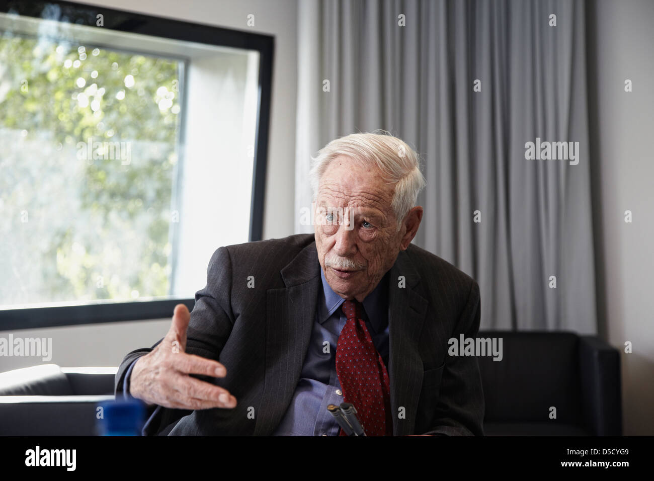 Berlin, Deutschland, Werner Michael Blumenthal, Direktor des jüdischen Museums Berlin Stockfoto