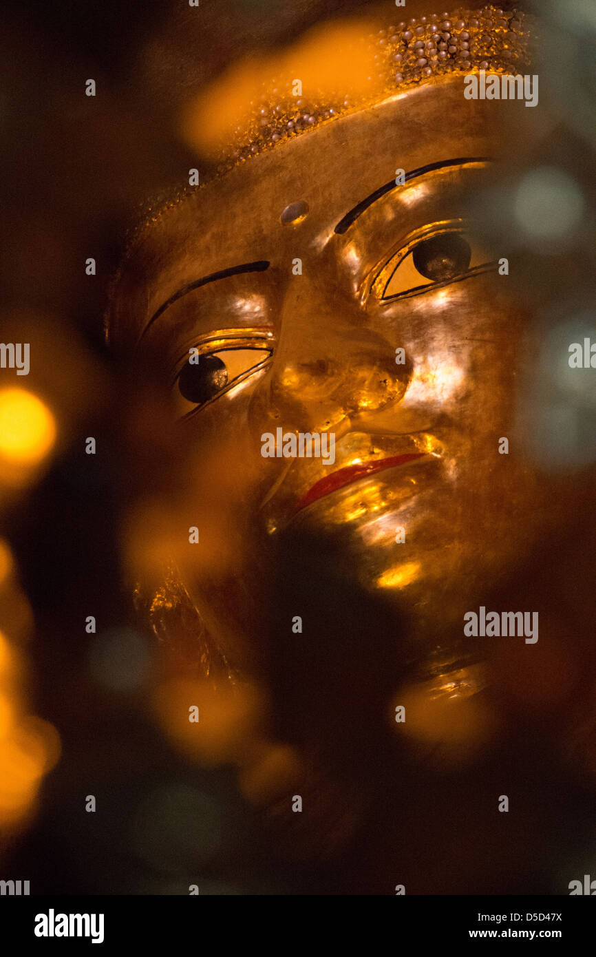 Buddha in der Ananda-Tempel Stockfoto