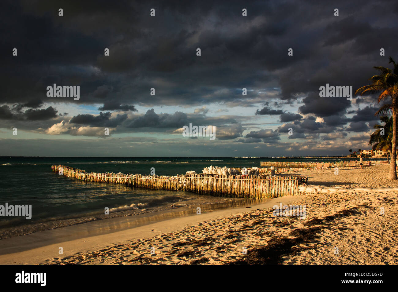 Playa Norte, Isla Mujeres, Mexiko Stockfoto