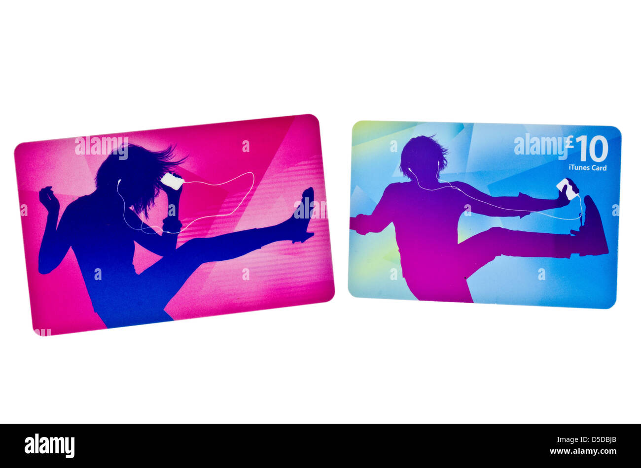 ITunes Geschenkgutscheine. Stockfoto