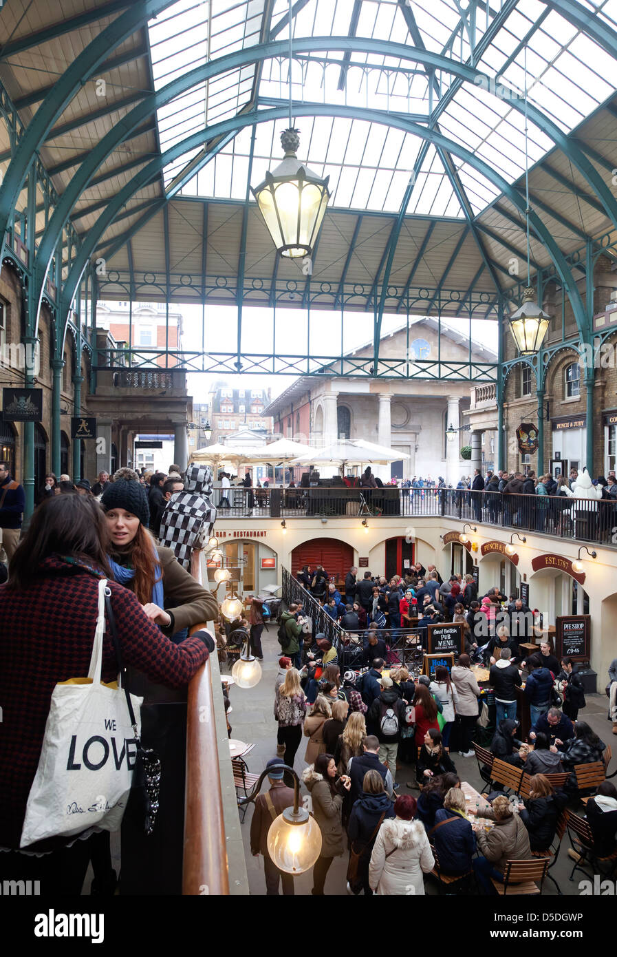 London, Vereinigtes Königreich, Covent Garden Market, Stockfoto