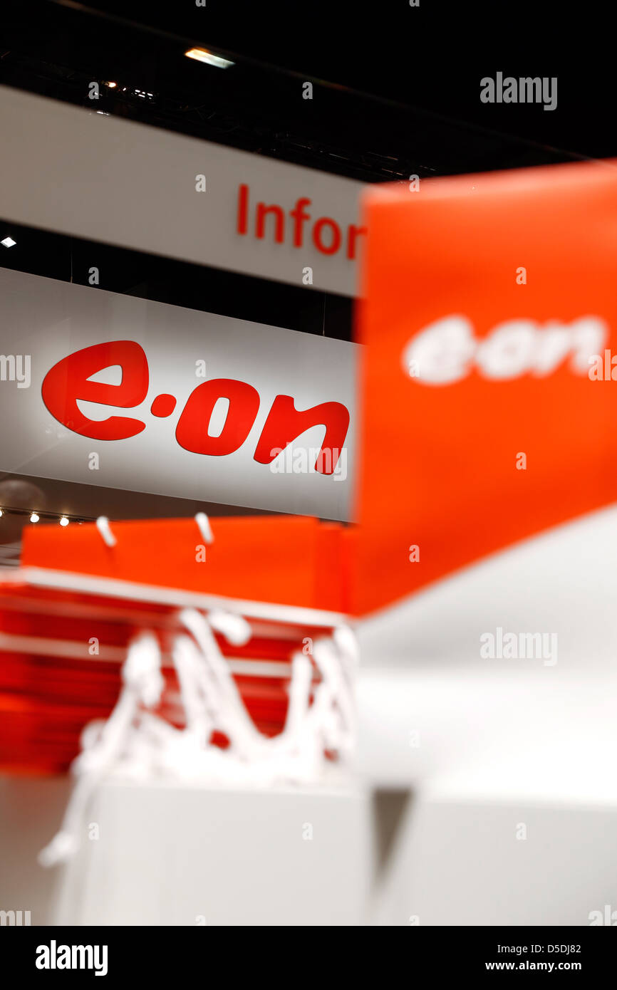 Essen, Deutschland, E.ON SE Stand auf der E-World Energy & Wasser show Stockfoto