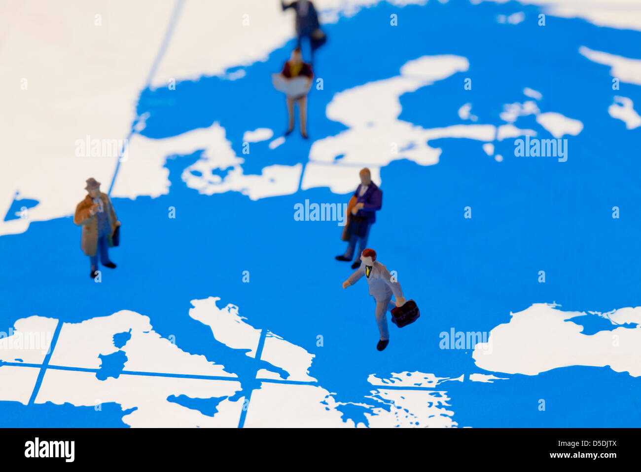 Europäische Gemeinschaft Stockfoto