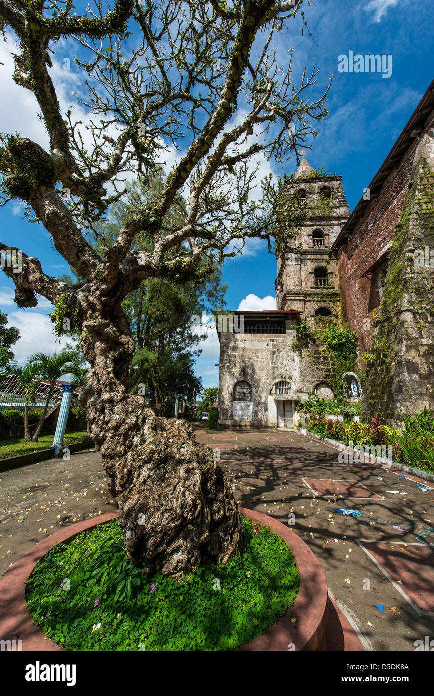 St. Gregory Kirche in Majayjay, Philippinen Stockfoto