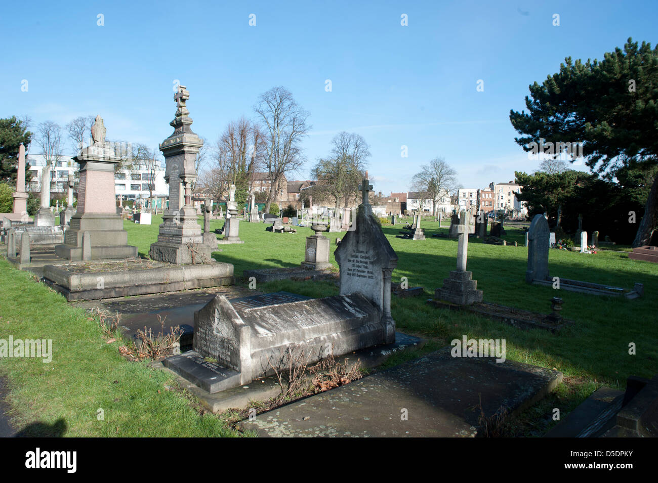 Paddington-Friedhof in Nord-London Stockfoto