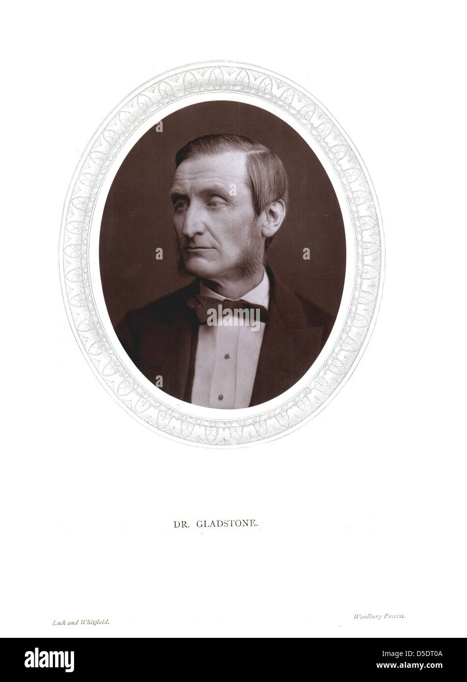 Porträt von John Hall Gladstone (1827-1902), Chemiker Stockfoto