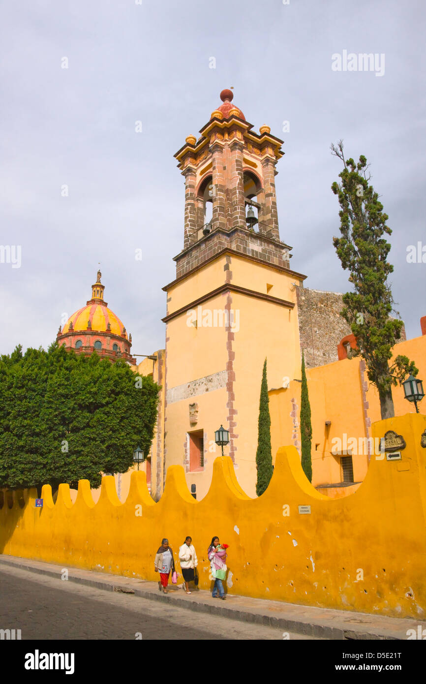 Kolonialgebäude, San Miguel de Allende, Mexiko Stockfoto