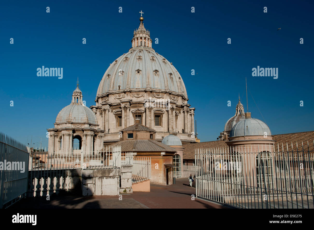 Die Basilika St. Peter in Rom Stockfoto
