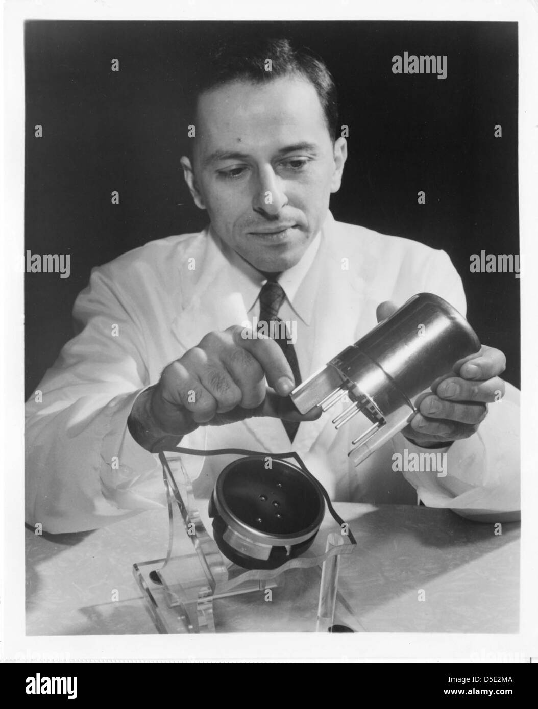 Anthony J. Bianculli (geb. 1925) Stockfoto