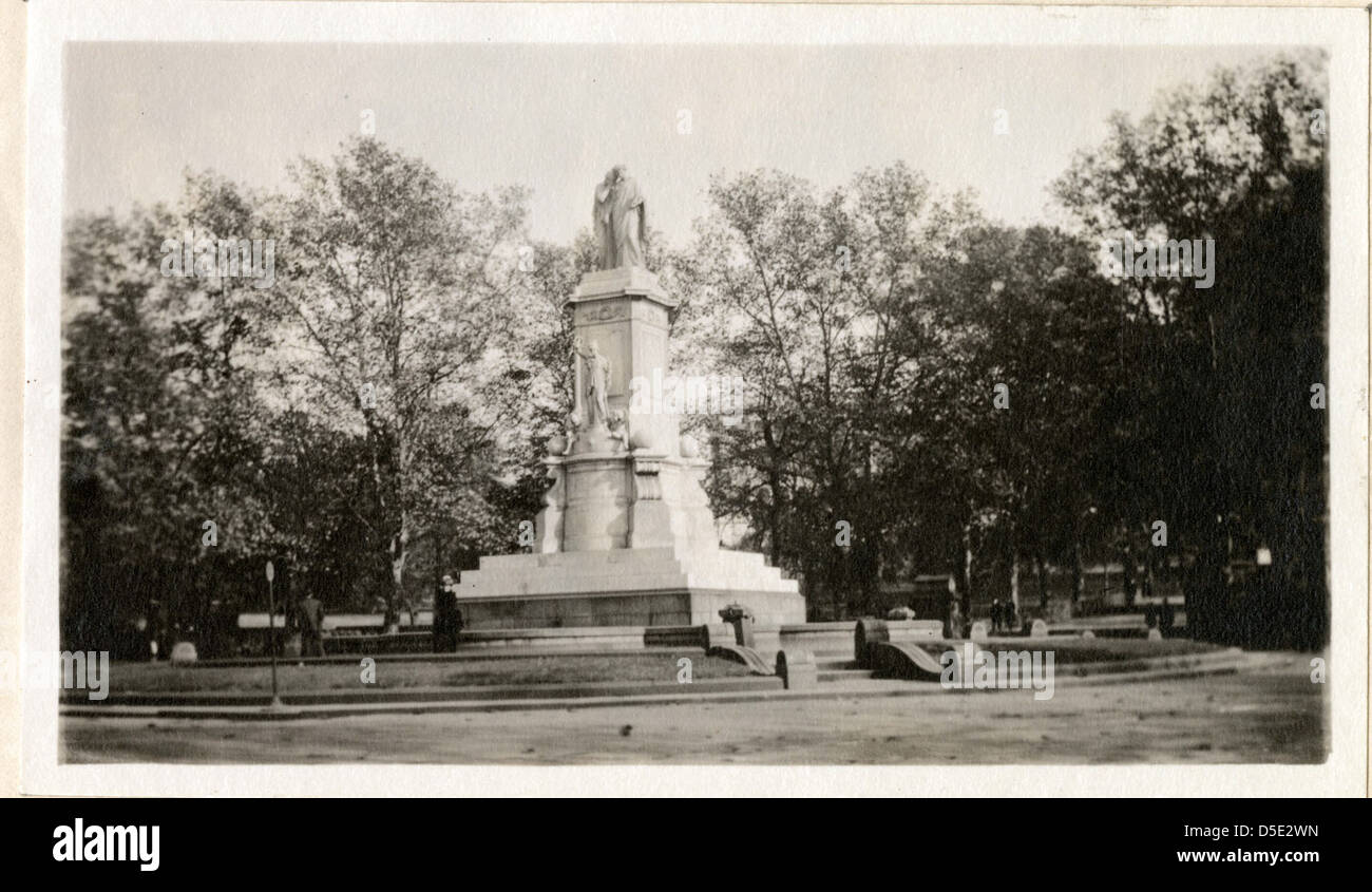 Das Peace Monument in der Nähe des Kapitols in Washington D.C. symbolisiert das Ende des Bürgerkrieges und ehrt Soldaten der Union, die während des Krieges starben. Stockfoto