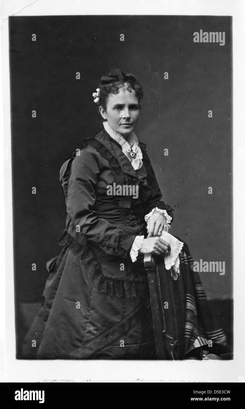Lucretia Rudolph Garfield (1832-1918) Stockfoto