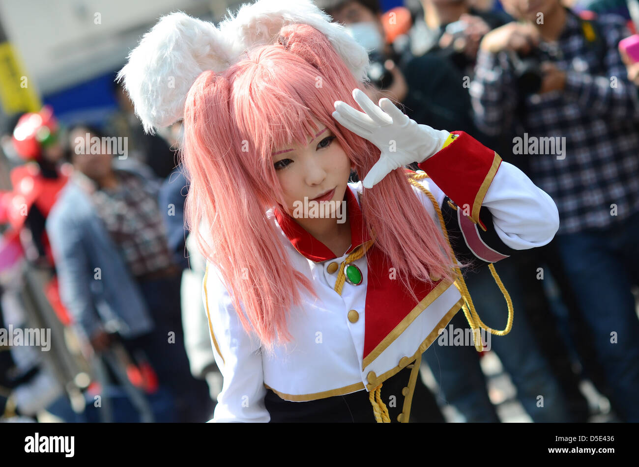 Cosplayer in Osaka, Japan. Stockfoto
