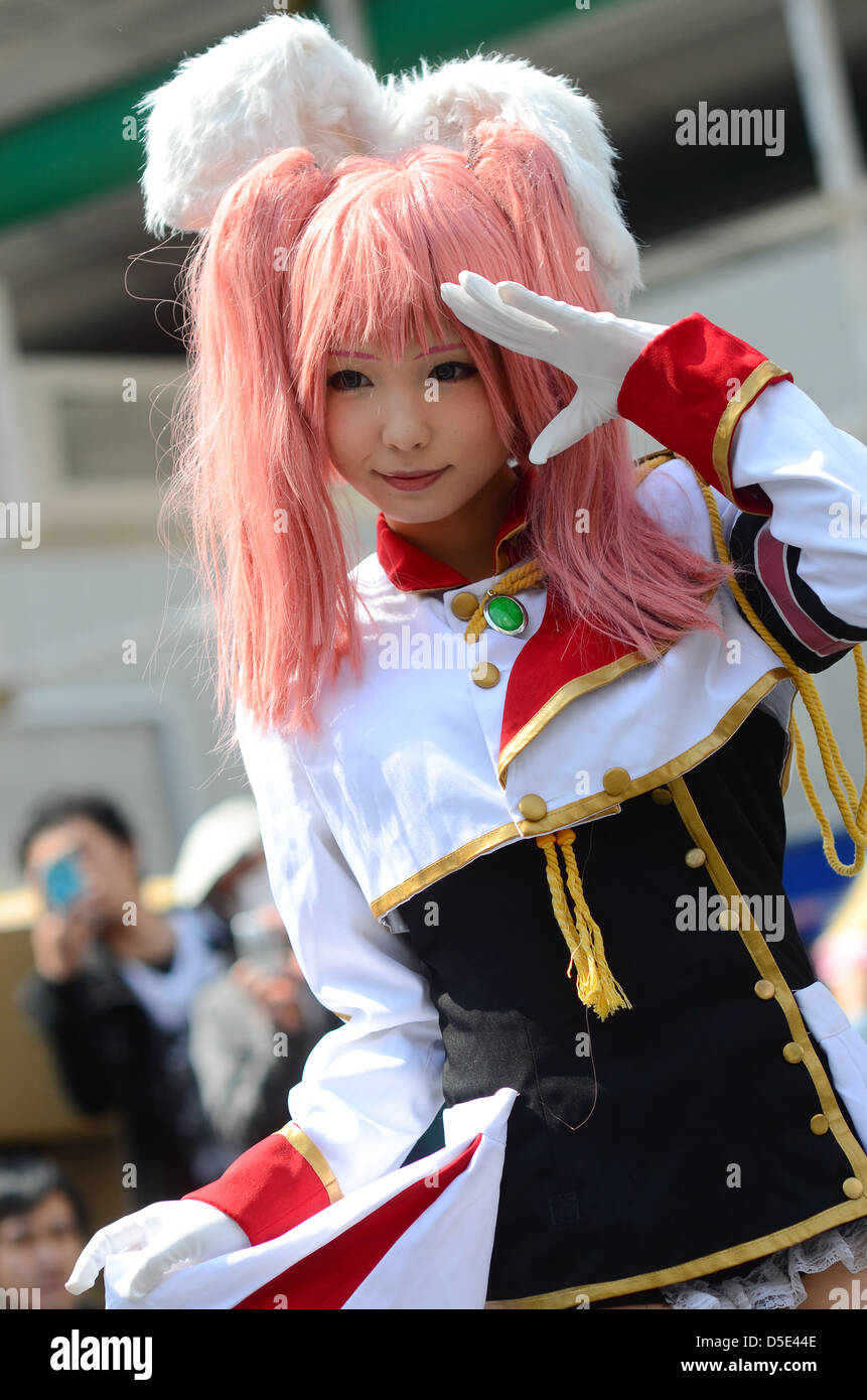 Cosplayer in Osaka, Japan. Stockfoto