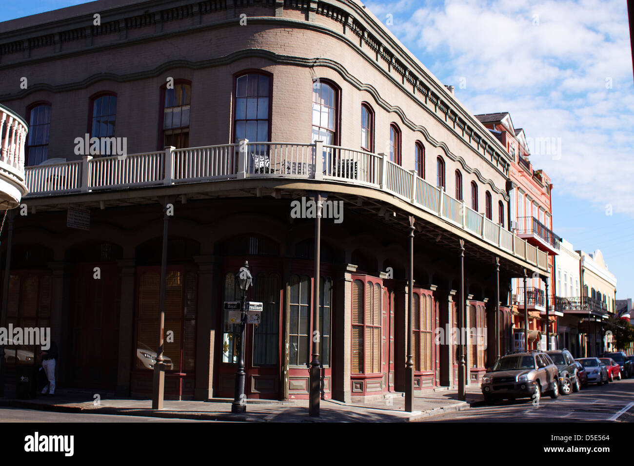 Gebäude der Innenstadt New Orleans Stockfoto