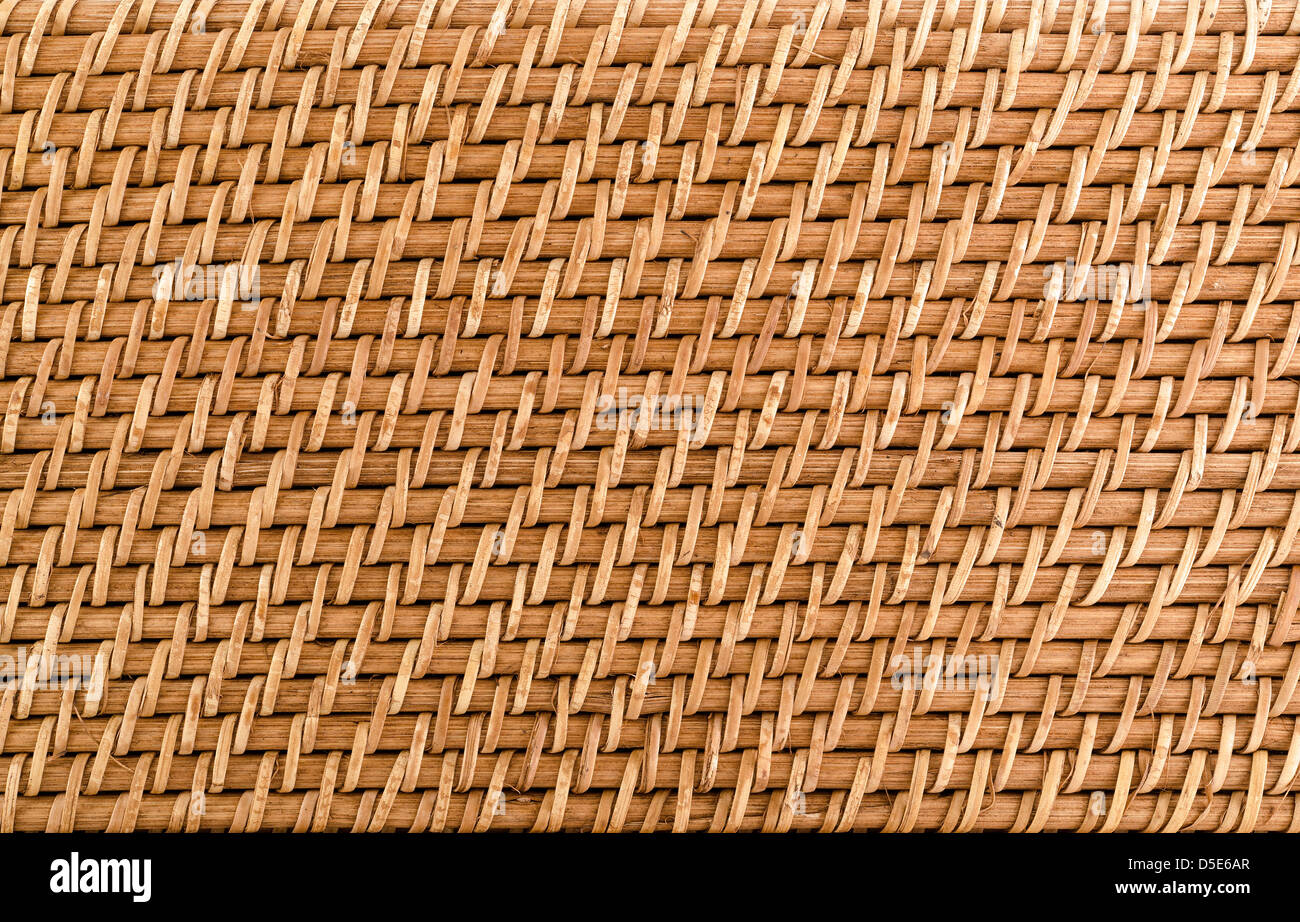 Hochauflösende nahtlose Wicker Textur Stockfoto