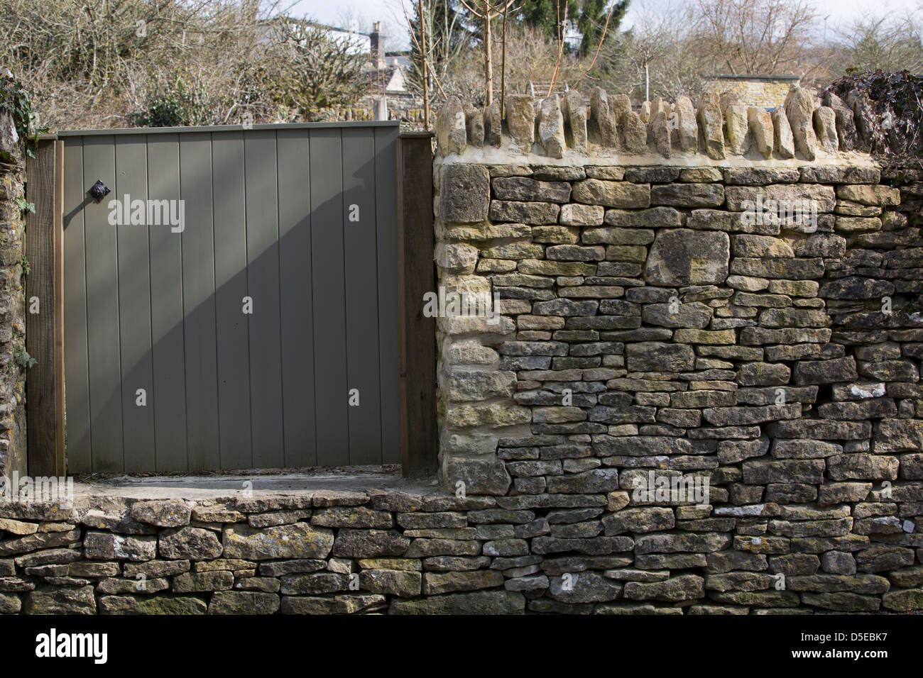 Auswahl der Bilder Cotswold Stone Verwendet In Gebäuden in der Weltberühmten Dorf der Cotswolds Bibury. Touristische Hotspot genannt. Stockfoto