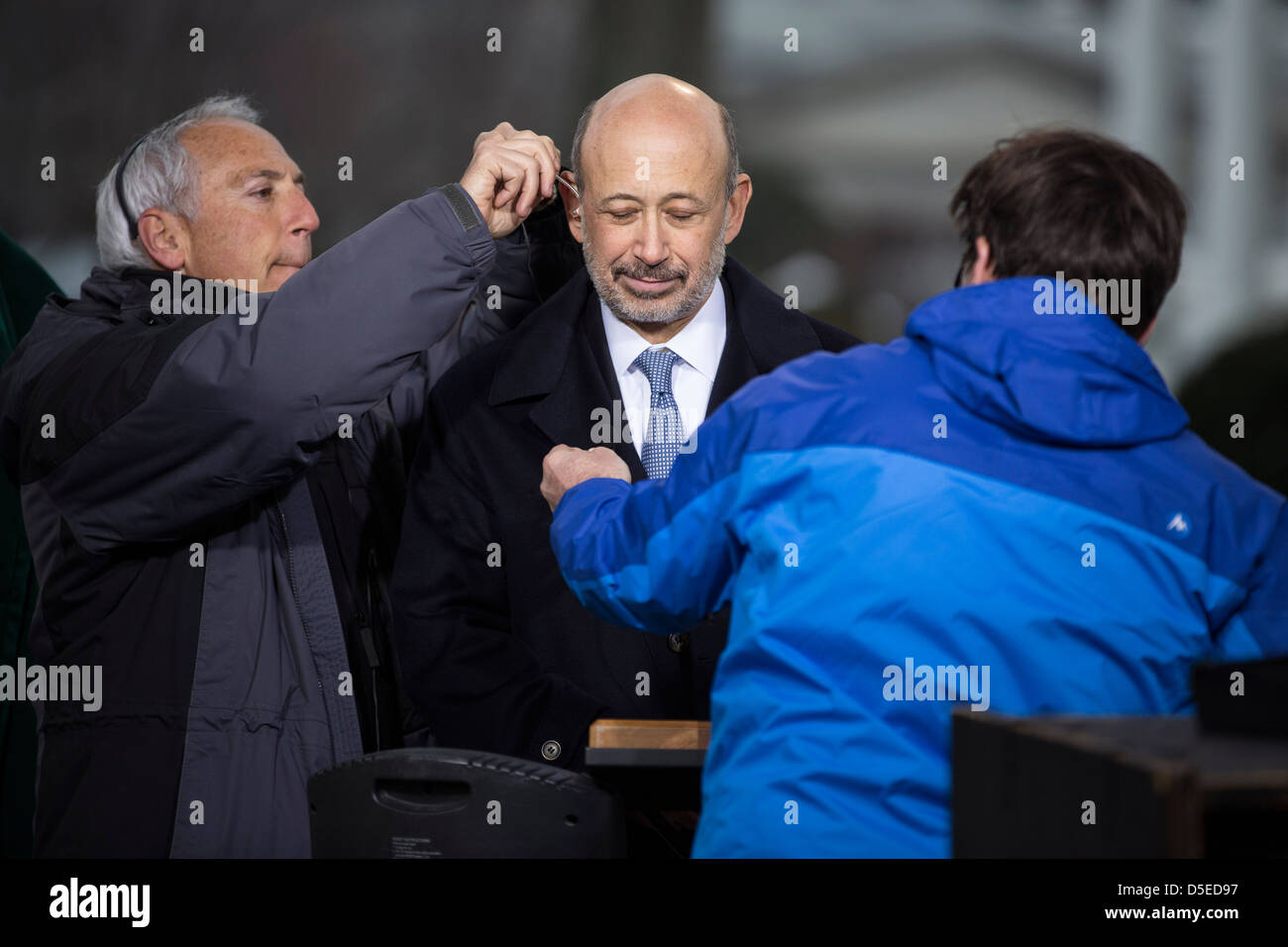 Lloyd Blankfein, Chairman und CEO von Goldman Sachs Group. Stockfoto