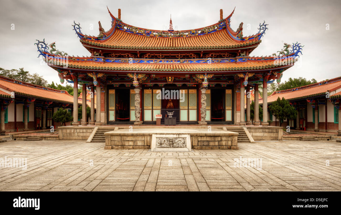 Konfuzius Tempel Taipei In Taipeh Taiwan Stammt Aus Dem Jahr 1879 Stockfotografie Alamy