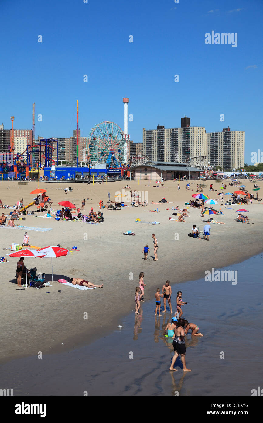 Coney Island, Brooklyn, New York City, USA Stockfoto