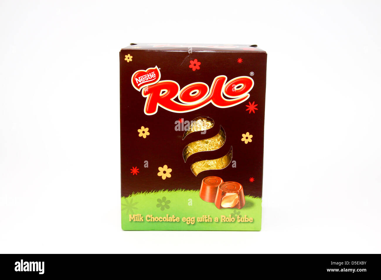 Nestle Rolo Schokoladen-Osterei 2013 Stockfoto