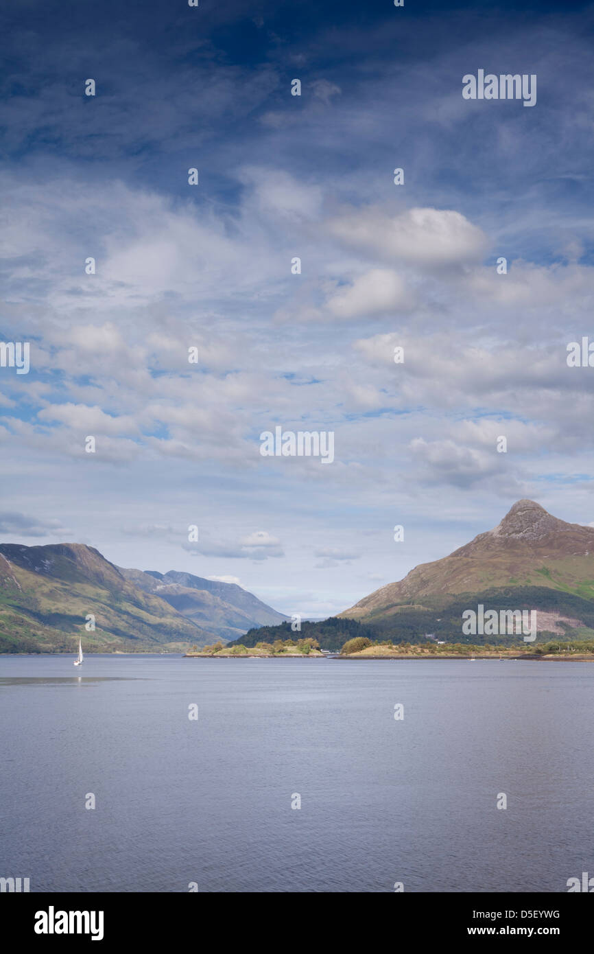 Glen Coe Mountain Bereich, Highlands, Schottland Stockfoto
