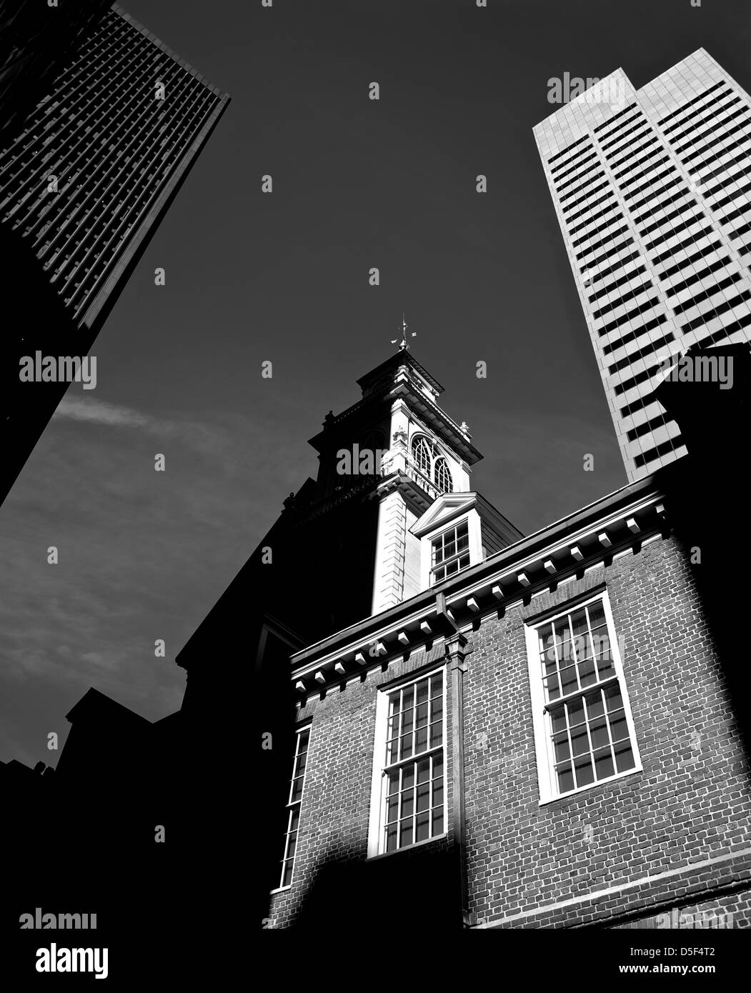 Im historischen Zentrum von Boston Stockfoto