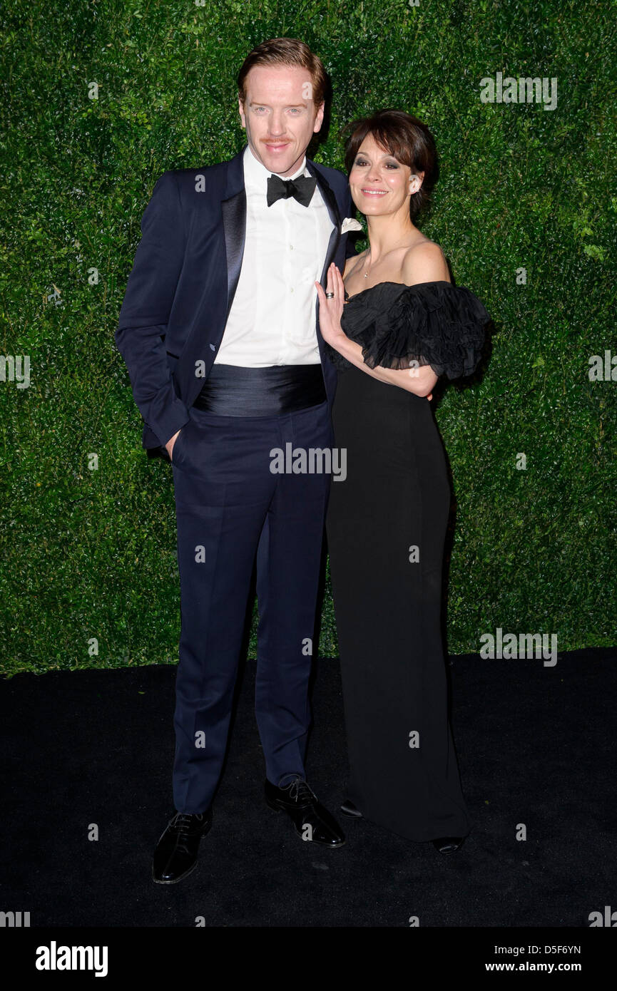 Damian Lewis und Helen McCrory gesehen bei der 58. London Evening Standard Theatre Awards. Stockfoto