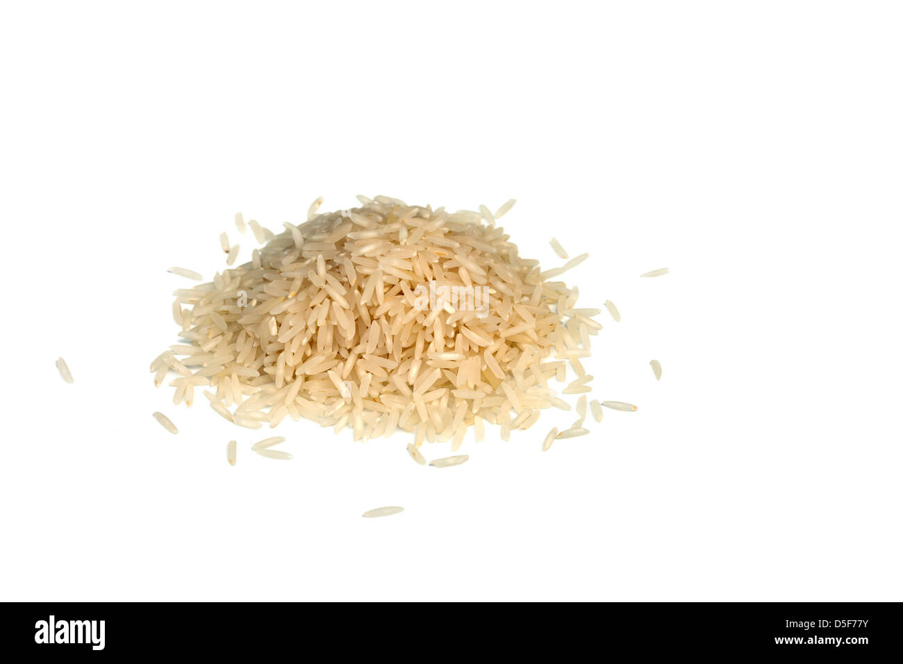 Basmati-Reis Stockfoto