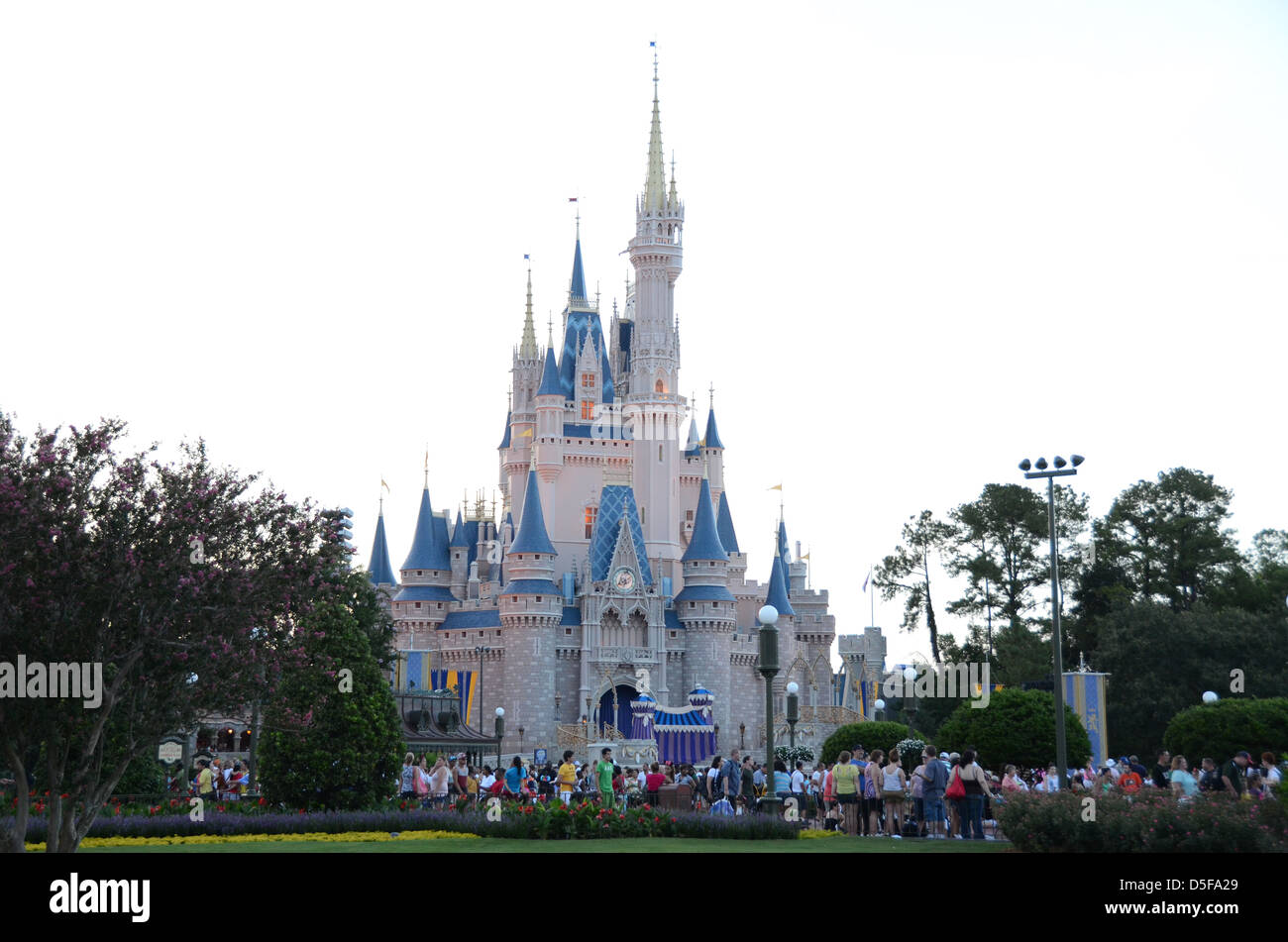 Cinderella Schloss, Magic Kingdom, Walt Disney World Resort, Orlando, Florida, USA Stockfoto