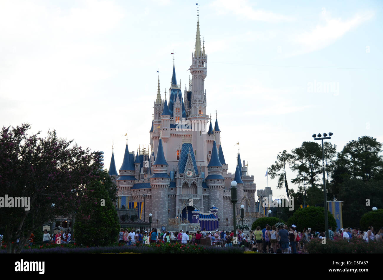 Cinderella Schloss, Magic Kingdom, Walt Disney World Resort, Orlando, Florida, USA Stockfoto