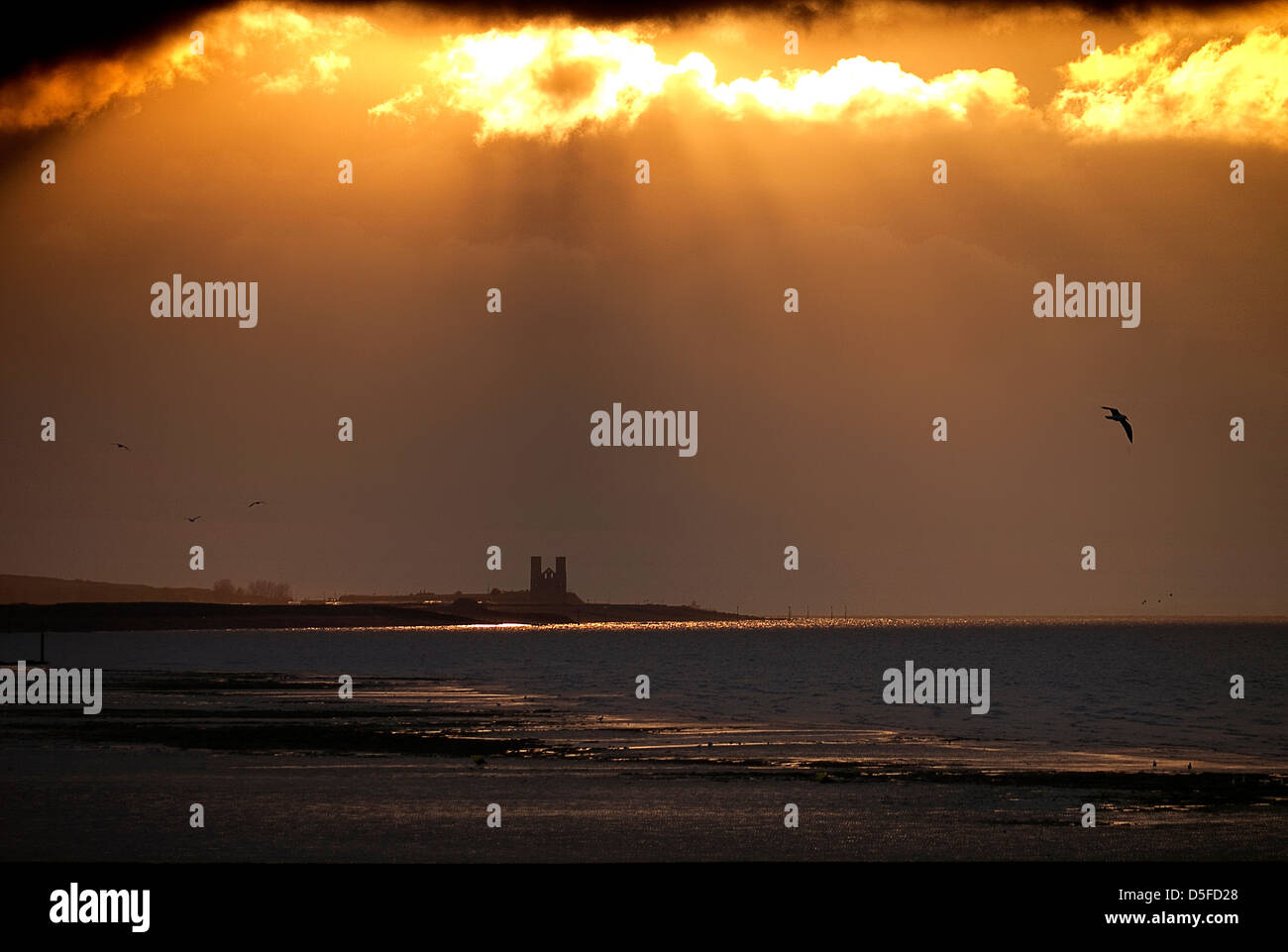 Minnis Bucht bei Sonnenuntergang Ostern 2013 Stockfoto