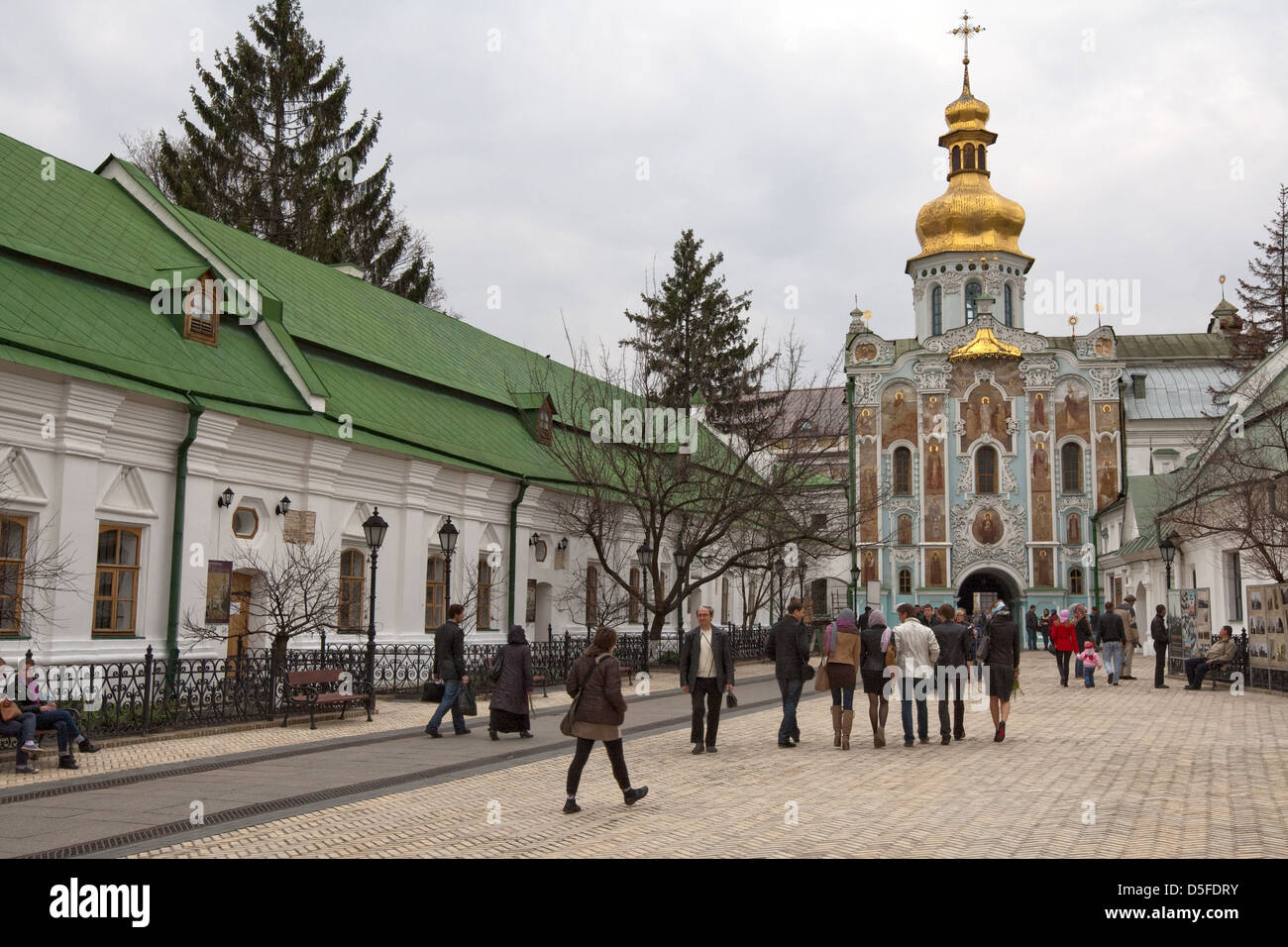 Kloster Kiew-Pechers'ka Lavra, Kiew, Kiew, Ukraine Stockfoto