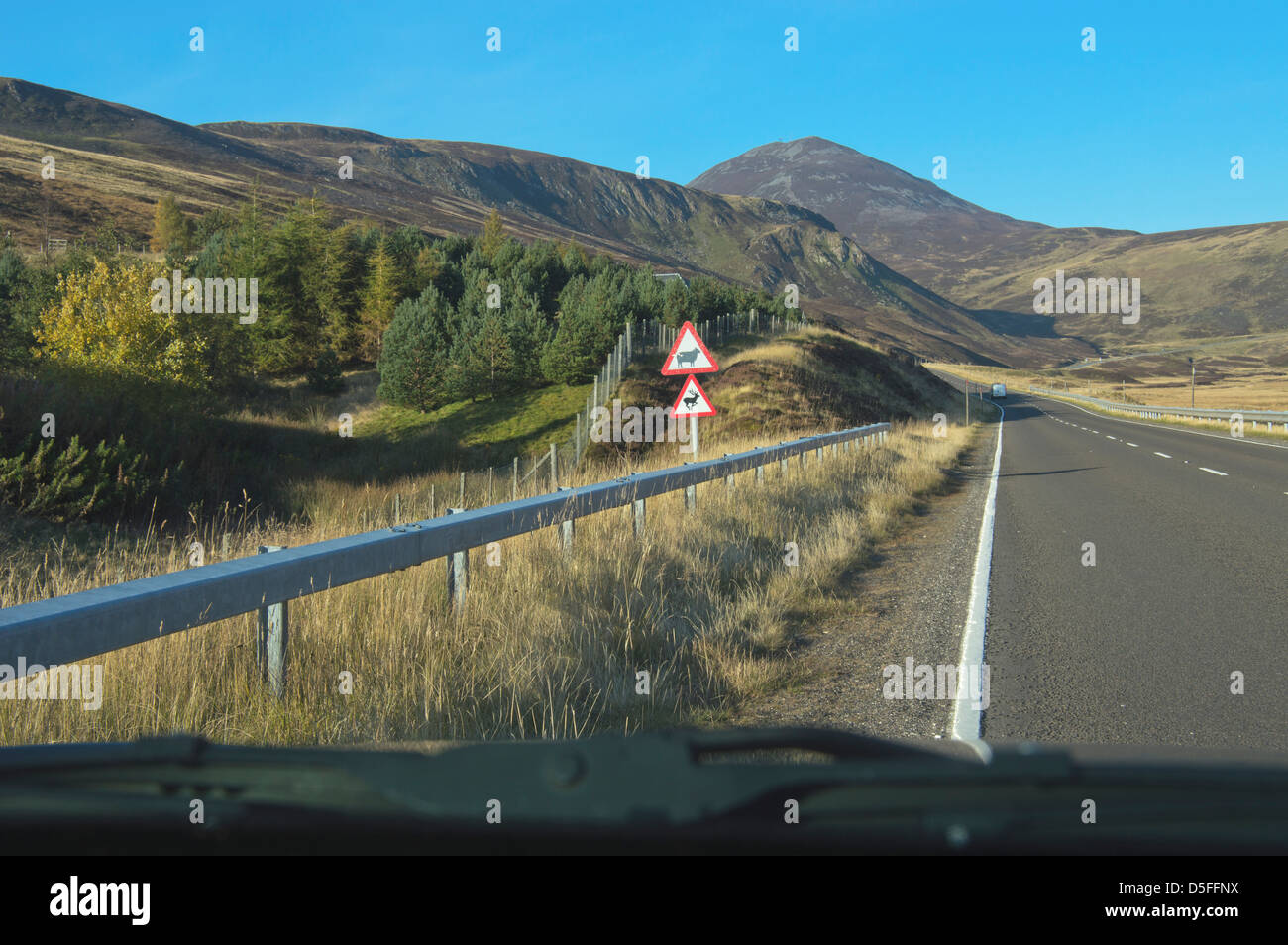 Glen Shee, Glenshee, Perthshire, Schottland Stockfoto